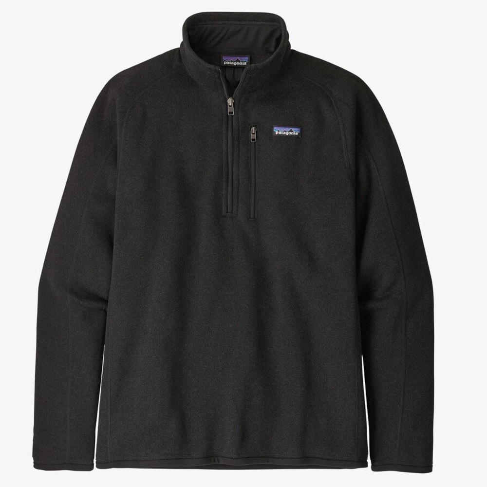 Patagonia Better Sweater 1/4 Zip Fleece - Black